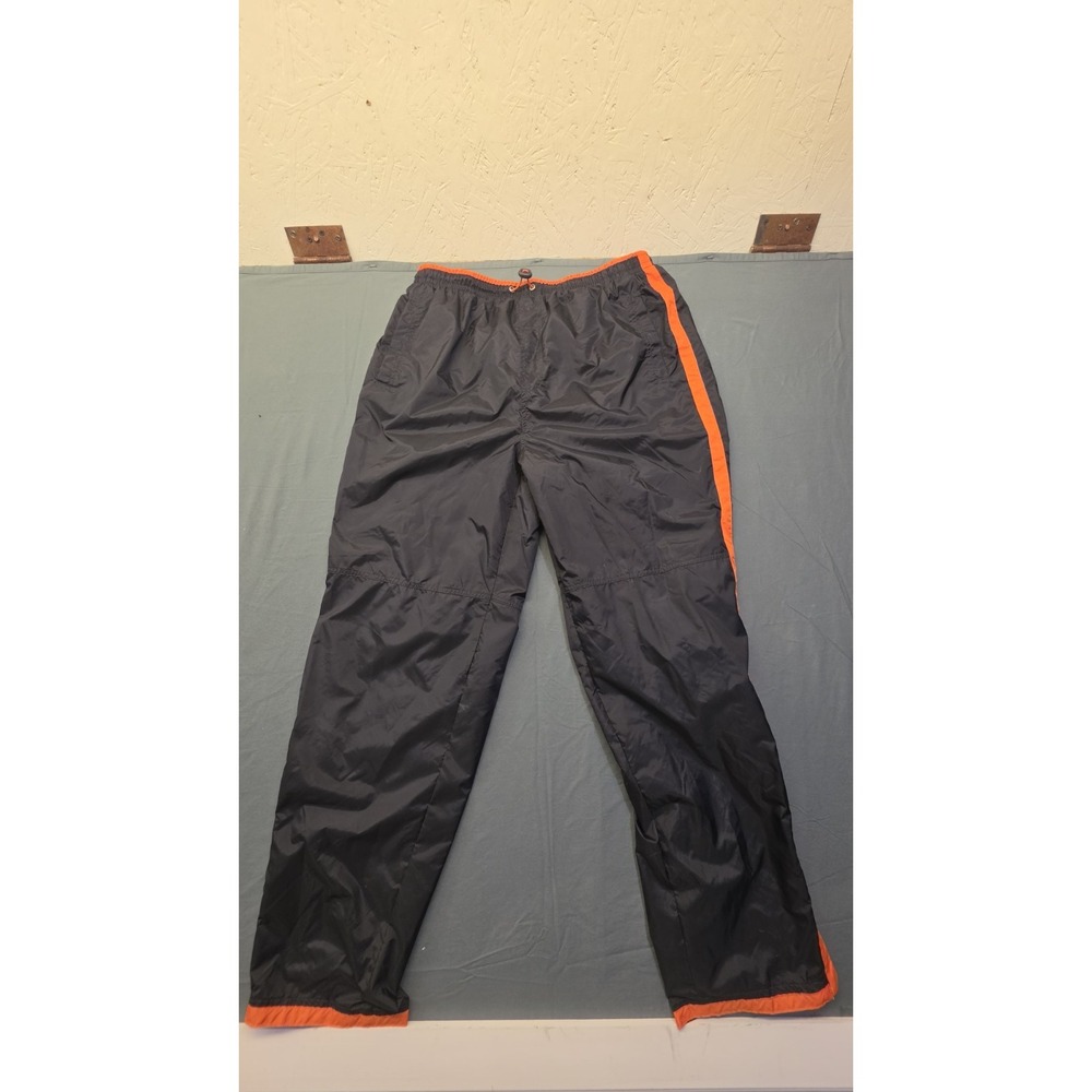 Generation One  Joggers Black With Orange Strips Sz L RN#59786